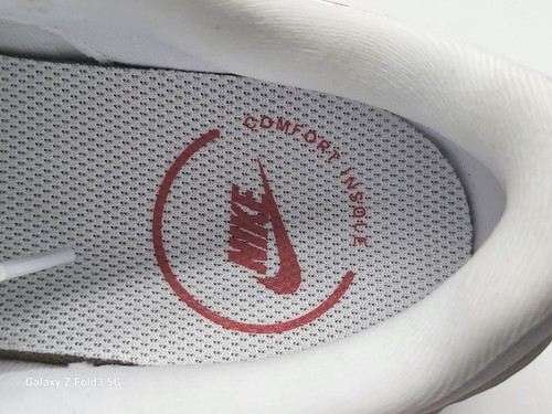 Nike Air Max SC Womens Size 6 White Black Red Athletic Shoes FJ3242 100 - Picture 9 of 10
