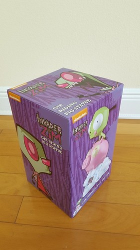 Estatua de cerdo de colección IKON Invader Zim Gir como nueva en caja - Imagen 6 de 6