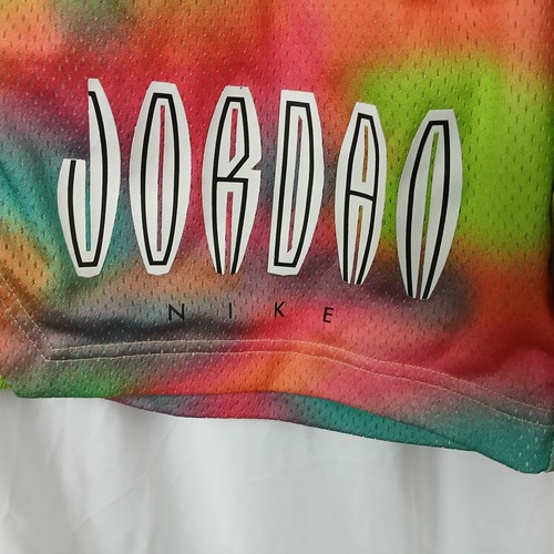 Nike Air Jordan Jumpman MVP Athletic Shorts Multicolor Tie Dye Boys Sz XL - Picture 6 of 16