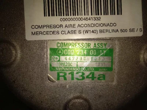 0002340011 Klimakompressor für MERCEDES-BENZ CLASE S (BM 140) BERLINA 1 4641332 - Bild 2 von 10