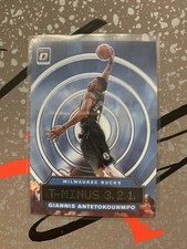 2019-20 Donruss Optic T-Minus 3,2,1 #8 Giannis Antetokounmpo Bucks