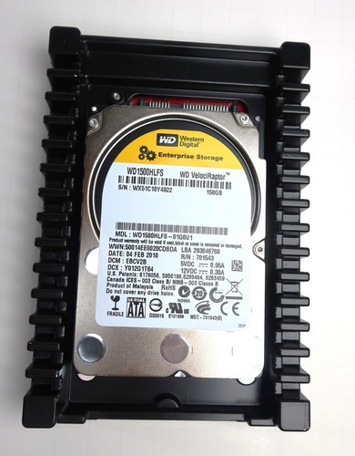 Western Digital WD VelociRaptor WD3000HLHX 300GB 10000 RPM 32MB Cache ...