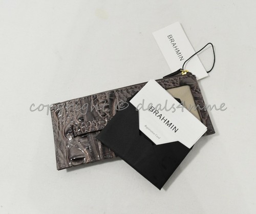 Brahmin Leather Credit Card Wallet. Pick your color. Inventory Updated Regularly - Picture 10 of 152