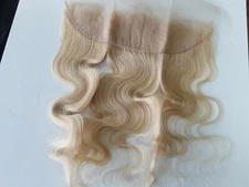 12A BRAZILIAN VIRGIN HUMAN HAIR BODY WAVE 20INCH 13X4 FRONTAL HONEY BLONDE 24#