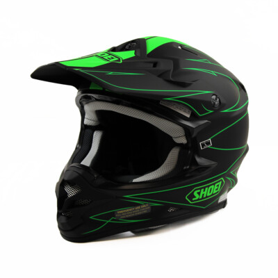 Shoei VFX-W Hectic TC4 Offroad Motorrad Motocross MX ATV Quad Helm