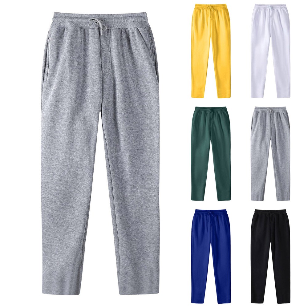 Women’s Fleece Lined Sweatpants Wide Straight Leg Pants Bottom Sweatpants
