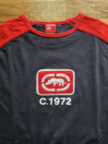 🇺🇲 ECKO Unltd. 1972 🇺🇲 Raglan Sweat / Longsleeve Shirt Gr. M/L - Imagen 2 de 11
