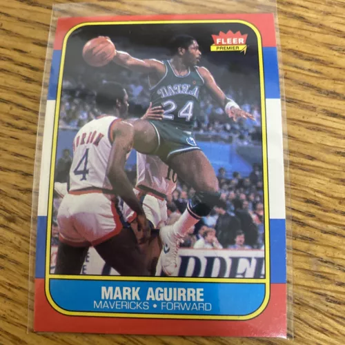 1986-87 Fleer - Mark Aguirre #3