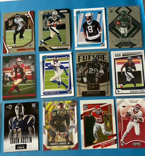 175 Karten Lot Baseball Football B-Ball RCs Prizms Autos #'d HOF Stars (S802) - Bild 16 von 17