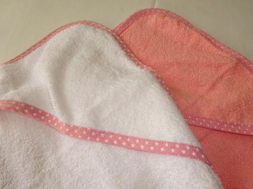 Toallas para bebé 100 % algodón Ellie & Raf x 2 absorbentes suaves - Imagen 9 de 12