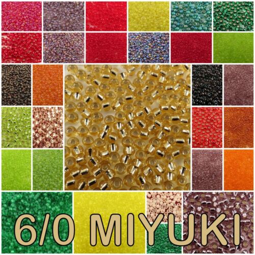 6/0 20 g Miyuki Round Seed Beads #131-146S  - Picture 1 of 45