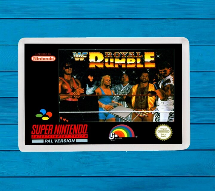 Wwf Royal Rumble super nintendo Fridge Magnet Aimant Frigo