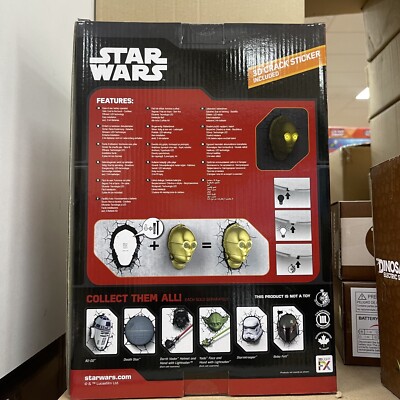 Star Wars C-3PO (Head) 3D Deco Light FX 12.5