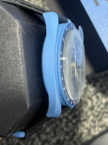 Reloj Omega X Swatch Mission To Neptune Biocerámico Lunar Azul - 100% AUTÉNTICO - Imagen 6 de 12