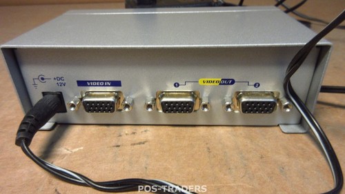 EMINENT AB7802 Moniteur VGA Splitter 2048x1536 400 Mhz 2 ports INCL PSU - Photo 2/3