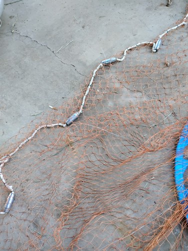 Heavy Duty Angeln Cast Net Bait Easy Throw Hand Cast Strong Tire Trap Line Mesh - Bild 4 von 5