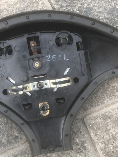 Rare Honda Civic EK4 3-Spoke 15" Steering Wheel, Dark Gray, No SRS - Picture 23 of 24