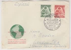 GERMANY 1951 *STAMP DAY* official illustrated FDC with BERLIN pictorial cancel