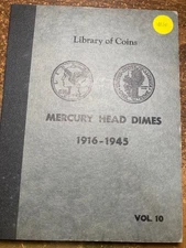 1916-1945 Mercury Dime Collection Nearly Complete Set 76 Coins (-16-D) set #15