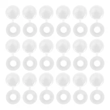 500PCS Screw Caps: Bolt Protection Cap Plastic Hinged Screw Cover