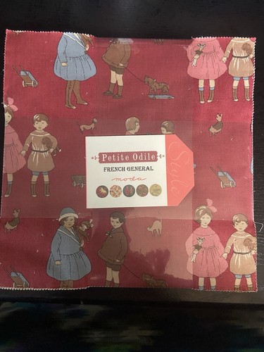 Petite Odile By French General For Moda. Rare OOP Layer Cake - Picture 1 of 2