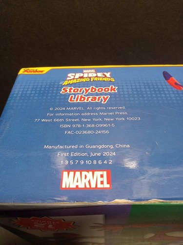 Disney Junior Spidey Amazing Storybook Library Complete Book Set with Slipcase - Picture 7 of 11
