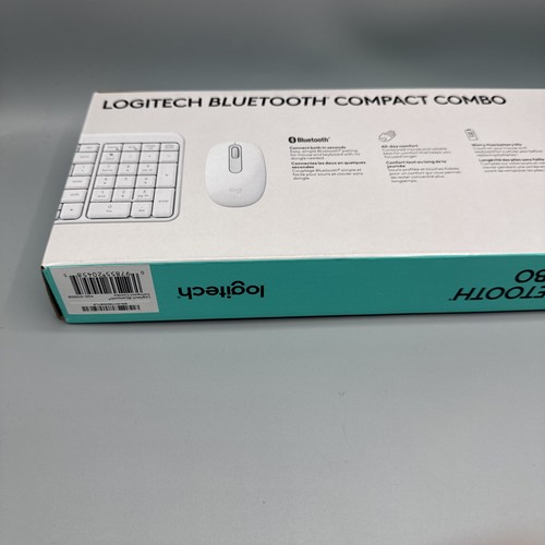 Brand New Logitech Bluetooth Compact Combo – White (920-013508) - Picture 9 of 9