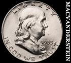 1953-D Silver Franklin Half Dollar - FBL - Choice Gem Brilliant Unc+++  #J8182