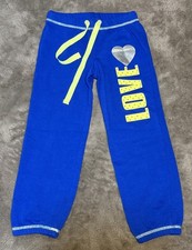 Girl s Justice Blue Everyday Fleece Sweatpants, Size - 6 XS