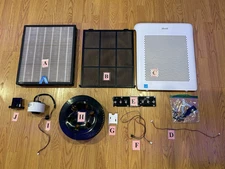 Replacement Parts for LEVOIT Air Purifier 200S-P White (R)