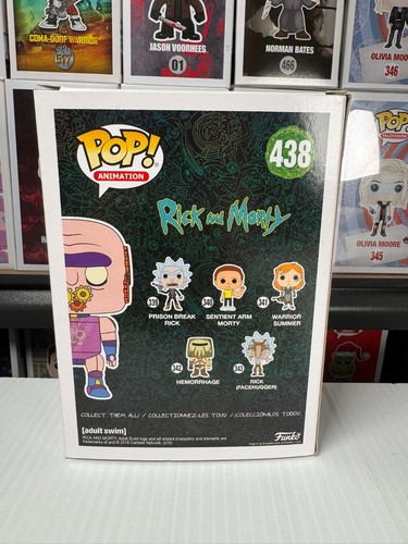 Funko Pop! Gearhead #438 Rick & Morty 2018 Fall Convention Exclusive Vaulted - Picture 3 of 6