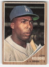 John Roseboro 1962 Topps #32 Los Angeles Dodgers GD