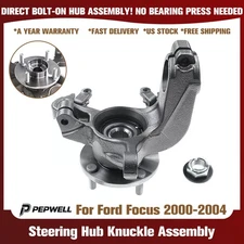 Right Front Wheel Bearing Hub Steering Knuckle Assembly for Ford Focus 2000-2004