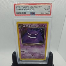 Dark Gengar 6/105 Neo Destiny Holo PSA 6