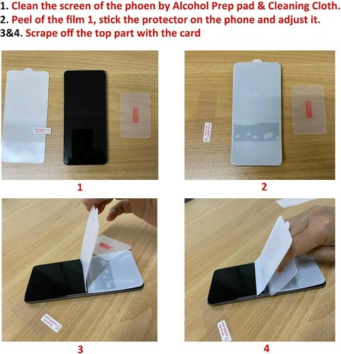 LOOKSEVEN 3 Pack Hydrogel Film For Samsung Galaxy S23 Ultra - 第 3/5 張圖片