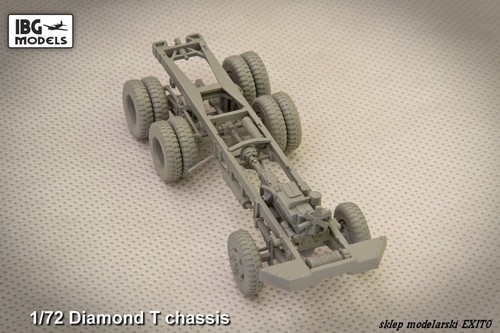 Autocarro con cassone ribaltabile IBG 72021 - 1:72 Diamond T 972 - Foto 3 di 6