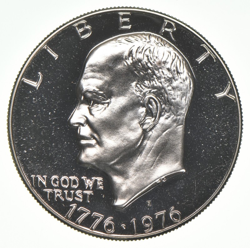 1976-S Eisenhower Dollar 40% SILVER - PROOF Cameo (1 coin) *2344