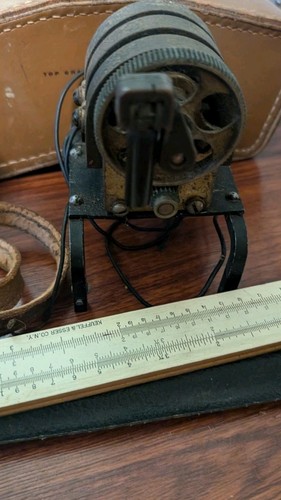 Misc Antiques. Camera, Telephone And Lense - Picture 8 of 8