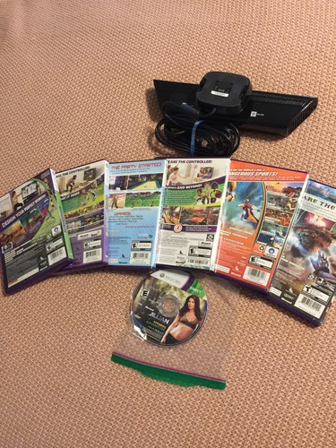 Microsoft Xbox 360 Kinect Sensor Bar with 7 Games Bundle - Picture 5 of 5