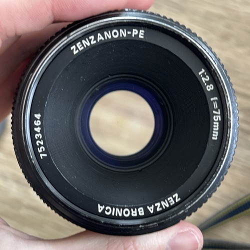 ⭐️Near Mint⭐️Zenza Bronica ETR Si Medium Format Camera PE 75mm f/2.8 Read - Picture 13 of 20