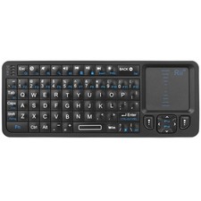 Rii K06 Mini Bluetooth KeyboardBacklit 2.4GHz Wireless Keyboard with IR Learn...