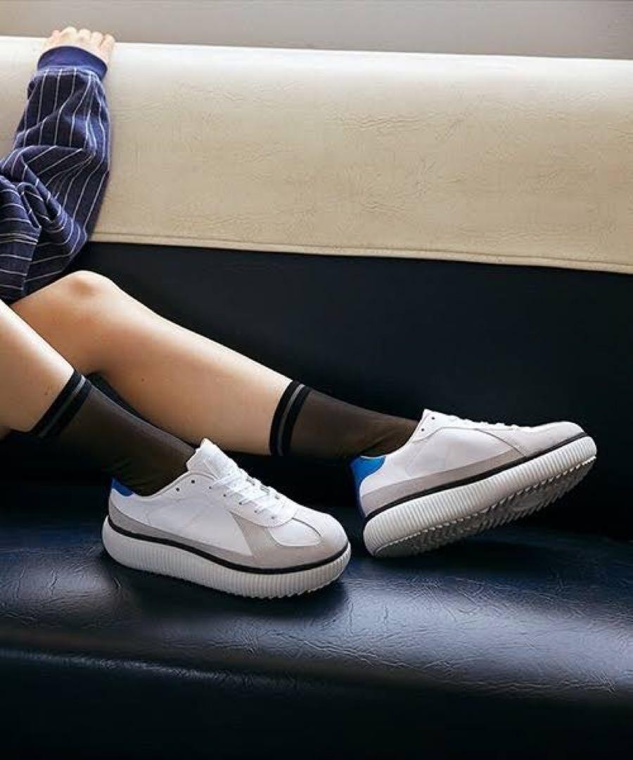 Onitsuka Tiger DELECITY デレシティ【25cm】 Onitsuka Tiger WOMEN DELECITY White Blue 25cm USW8 Used | eBay