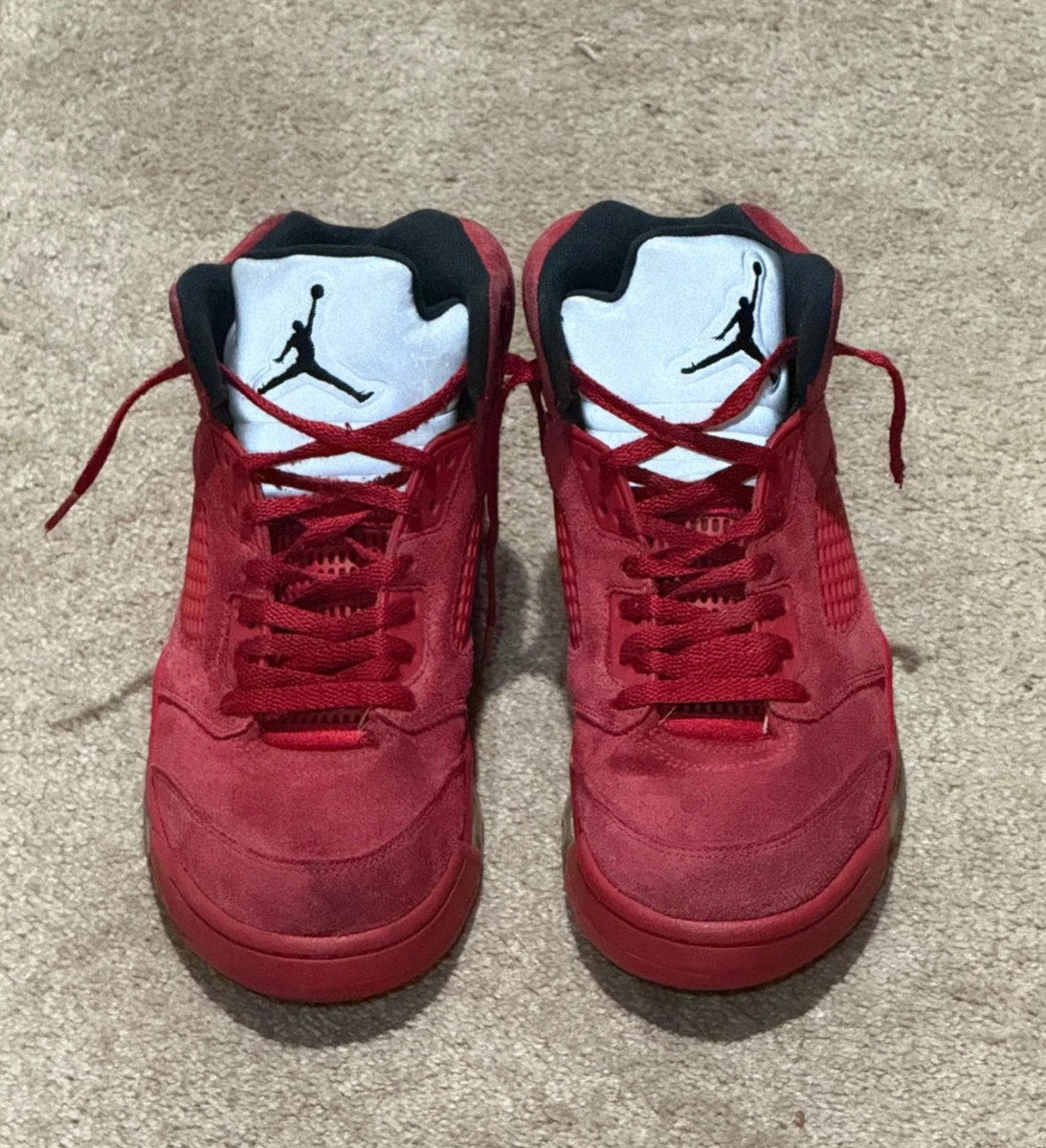 Las mejores ofertas en Jordan 5 Retro Red Suede | eBay