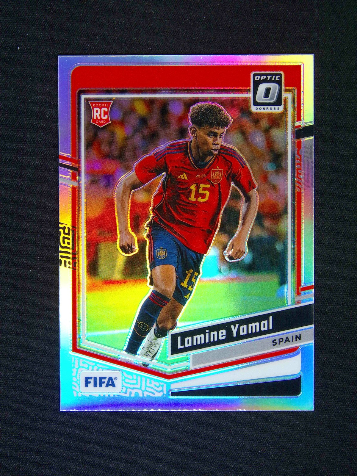 2023-24 Panini Donruss FIFA - Lamine Yamal #54 Silver RC Spain