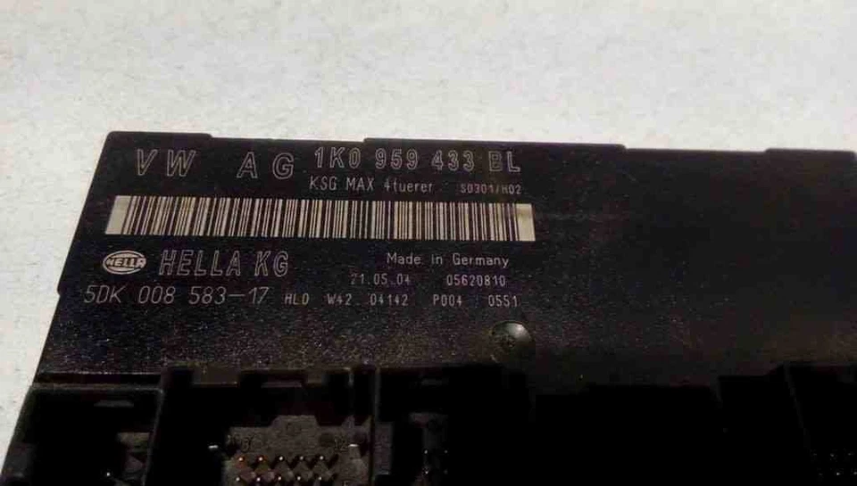 Centralina Comfort Skoda Octavia I 1U2 1K0959433BL 1.9 Diesel 2010 30911324 - Immagine 3 di 3