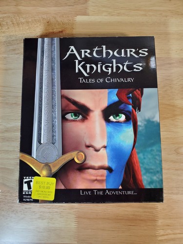Arthur's Knights: Tales of Chivalry (PC, 2000) VINTAGE Big Box PC Spiel SEALED - Bild 1 von 13