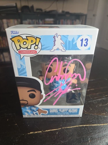 POP! Comedians Gabriel “Fluffy” Iglesias Funko Pop #13 (Special) Autographed Pk