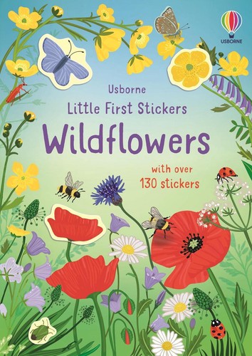 Little First Stickers Wildflowers by Caroline Young Paperback Book