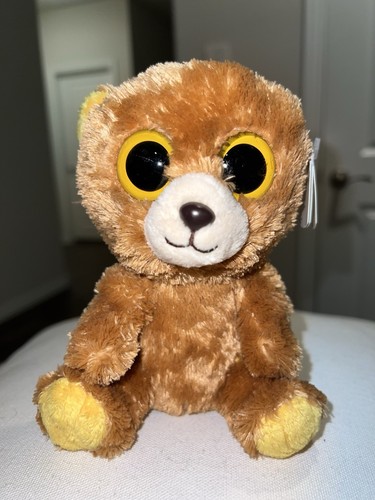 HONEY 🍯 the Teddy Bear 🧸 - TY Beanie Boos - 6 inch NEUWERTIG Neu mit Etikett - Bild 1 von 6