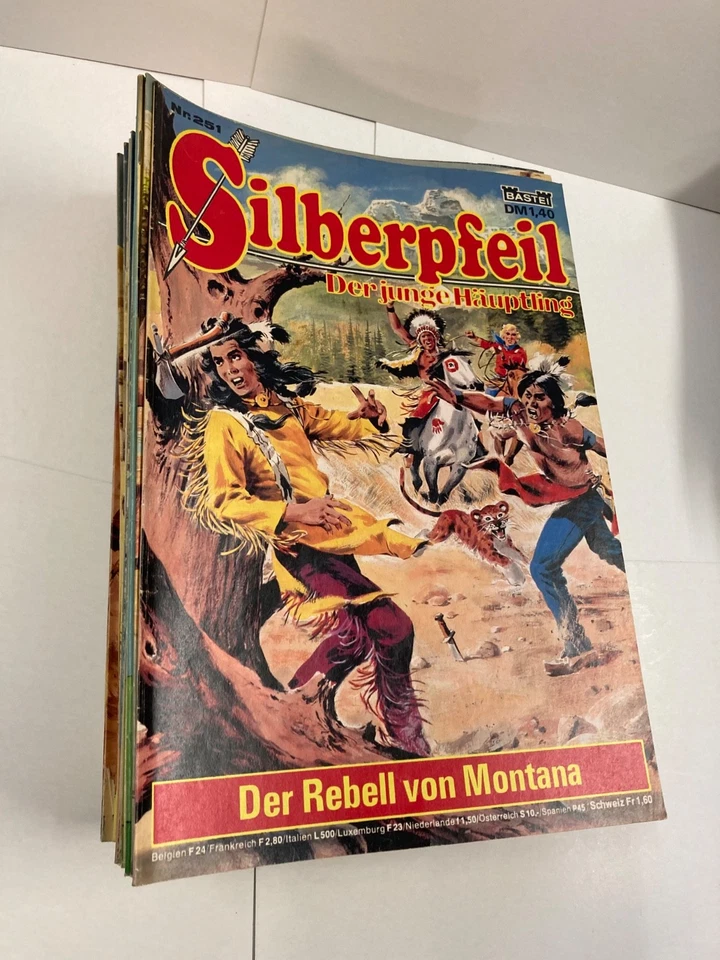 Silberpfeil 50 Hefte von 251-300 komplett Bastei sehr schön (1+) bis (1-) Poster - Bild 2 von 4